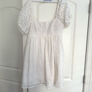 Lilly Pulitzer white eyelet dress size 6